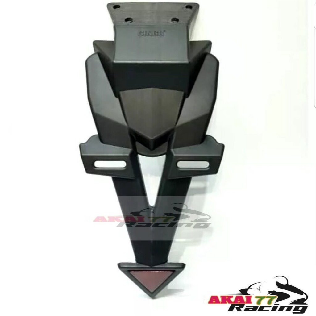 Spakbor Belakang Model Variasi Cing Tail Tidy Dudukan Plat Nomor Ninja Cbr 150 Cb 150 Gsx  R15v3 R15