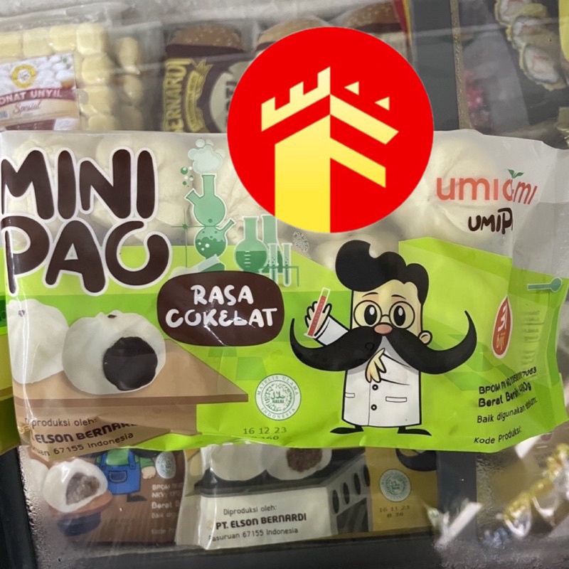 

MIPAO COKELAT 30 PCS MIPAO PANDAN MIPAO STOBERI MINI PAO MINIPAO