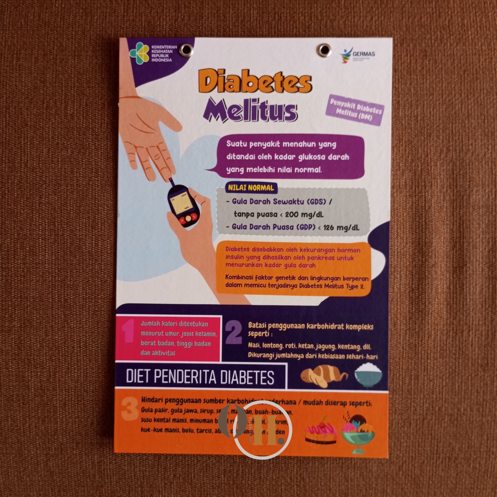 

Hard poster Diabetes Melitus - Hard Poster Germas - Hard poster diabetes