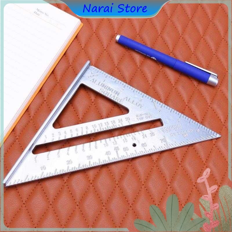 

Taffware Penggaris Siku Mistar Triangle Ruler Aluminium - VK18