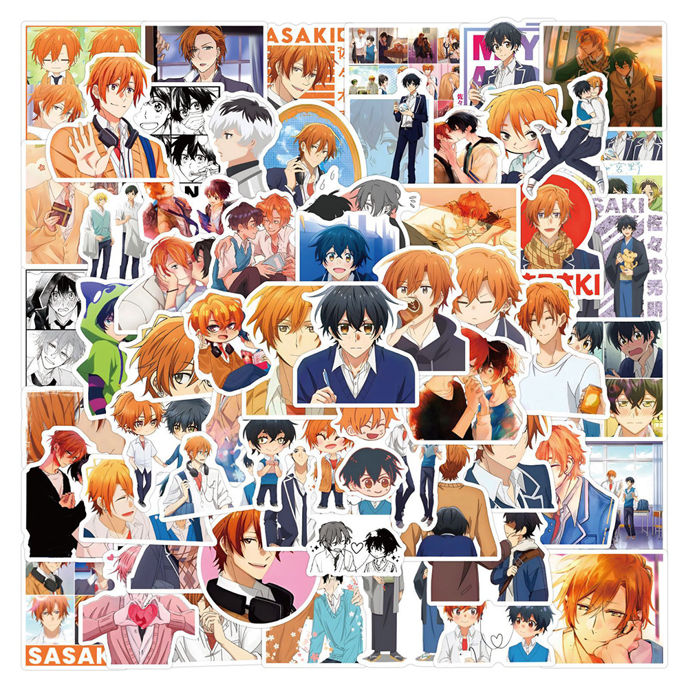 

10/50/110Pcs Anime Sasaki And Miyano Stickers Cartoon Shumei Sasaki Taiga Hirano Bl Boys Love Aesthetic Art DIY Guka Decals Toys