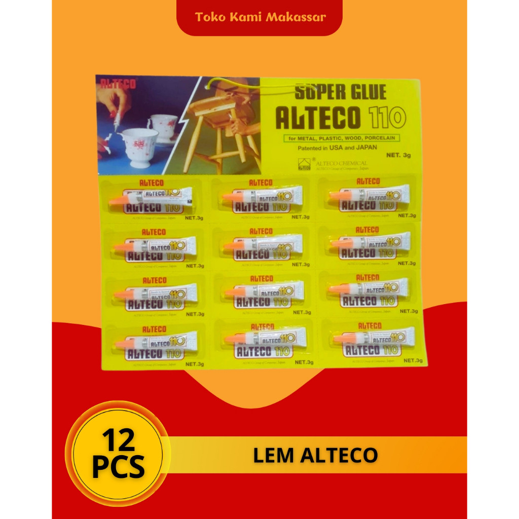 

Lem Super Glue / Power Glue ALTECO110 ALTECO 110 3gr 3 gram