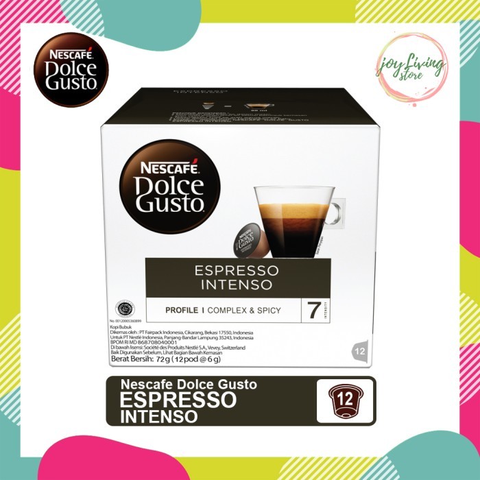 

READY STOCK!!! Capsule NDG Nescafe Dolce Gusto Espresso Intenso 1 Box