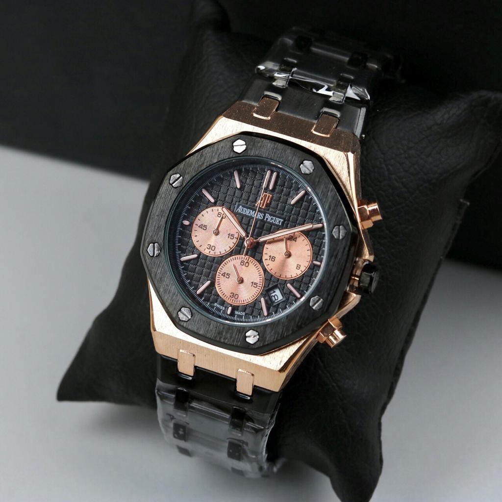 ( LUXURY COD ) BEST SELLER JAM TANGAN COWOK CRONO AKTIF TAMPILAN KEREN FREE BOX