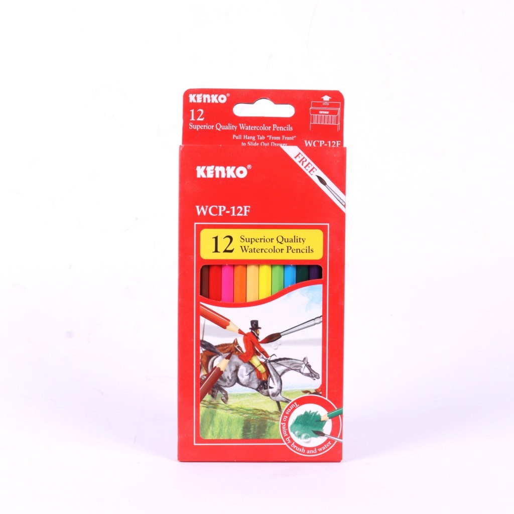 

WATER COLOR PENCIL KENKO 12WARNA WCP 12F