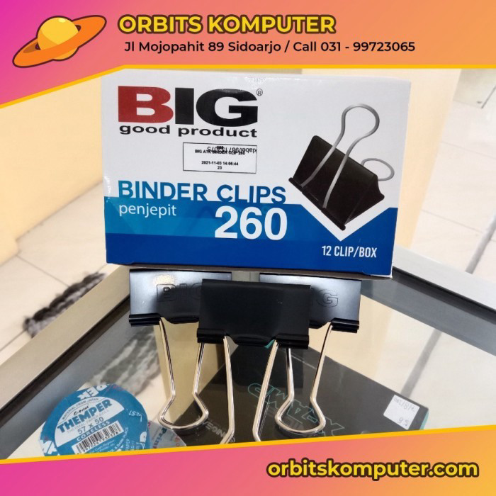 

BIG BINDER CLIP 260 ATK