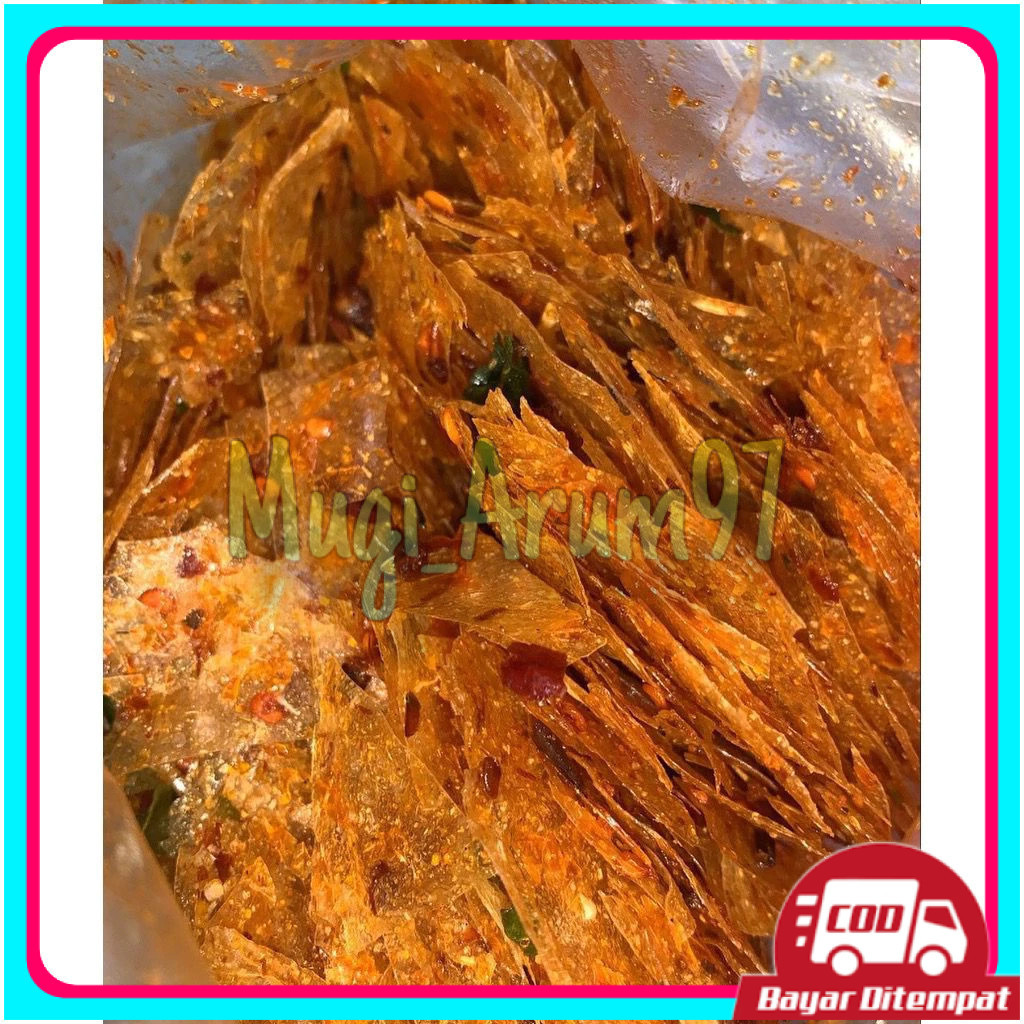 

keripik kaca pedas daun jeruk 1 kilogram