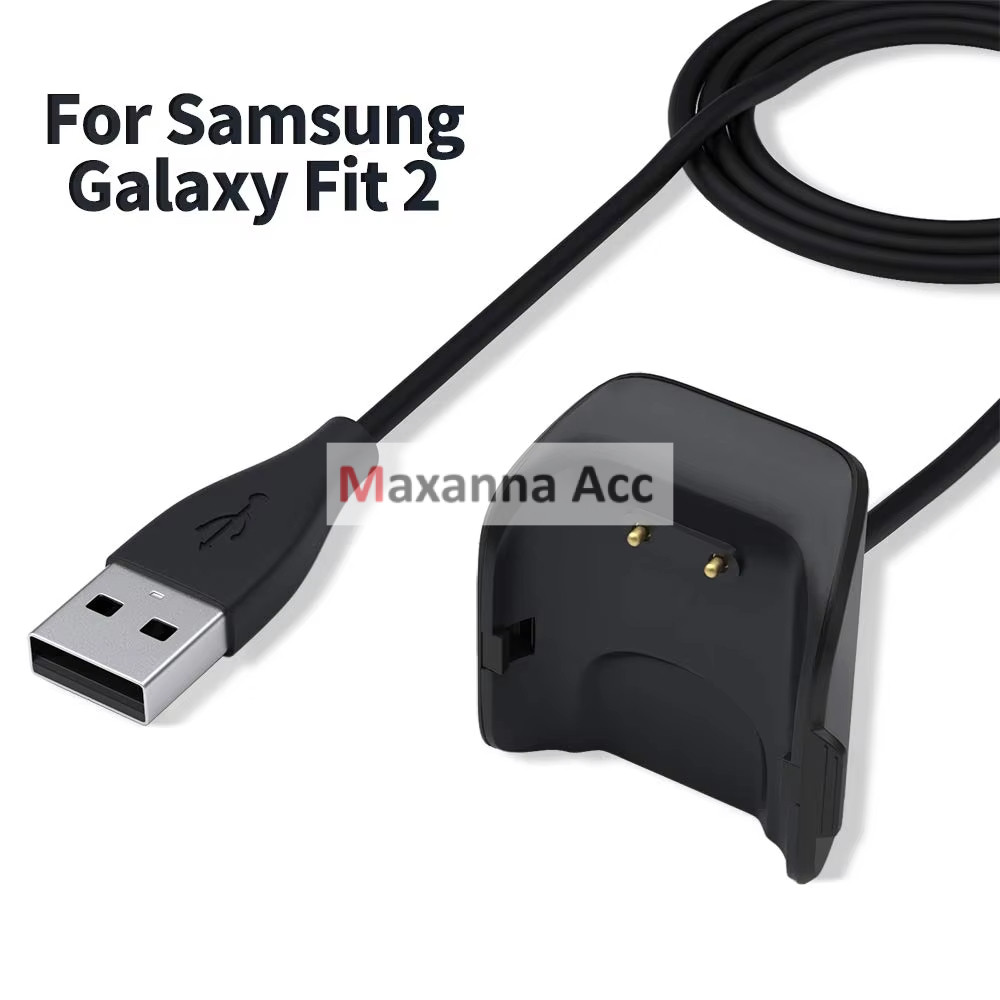 [MAXANNA] [ Samsung Galaxy Fit 2 Original ] Charger Magnetic SmartWatch