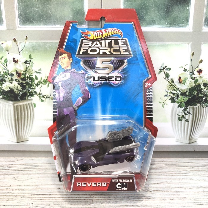 HOT WHEELS BATTLE FORCE REVERB 5 FUSED DIECAST HOTWHEELS