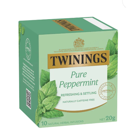 

Twinings Pure Peppermint Tea Bags 10 pack