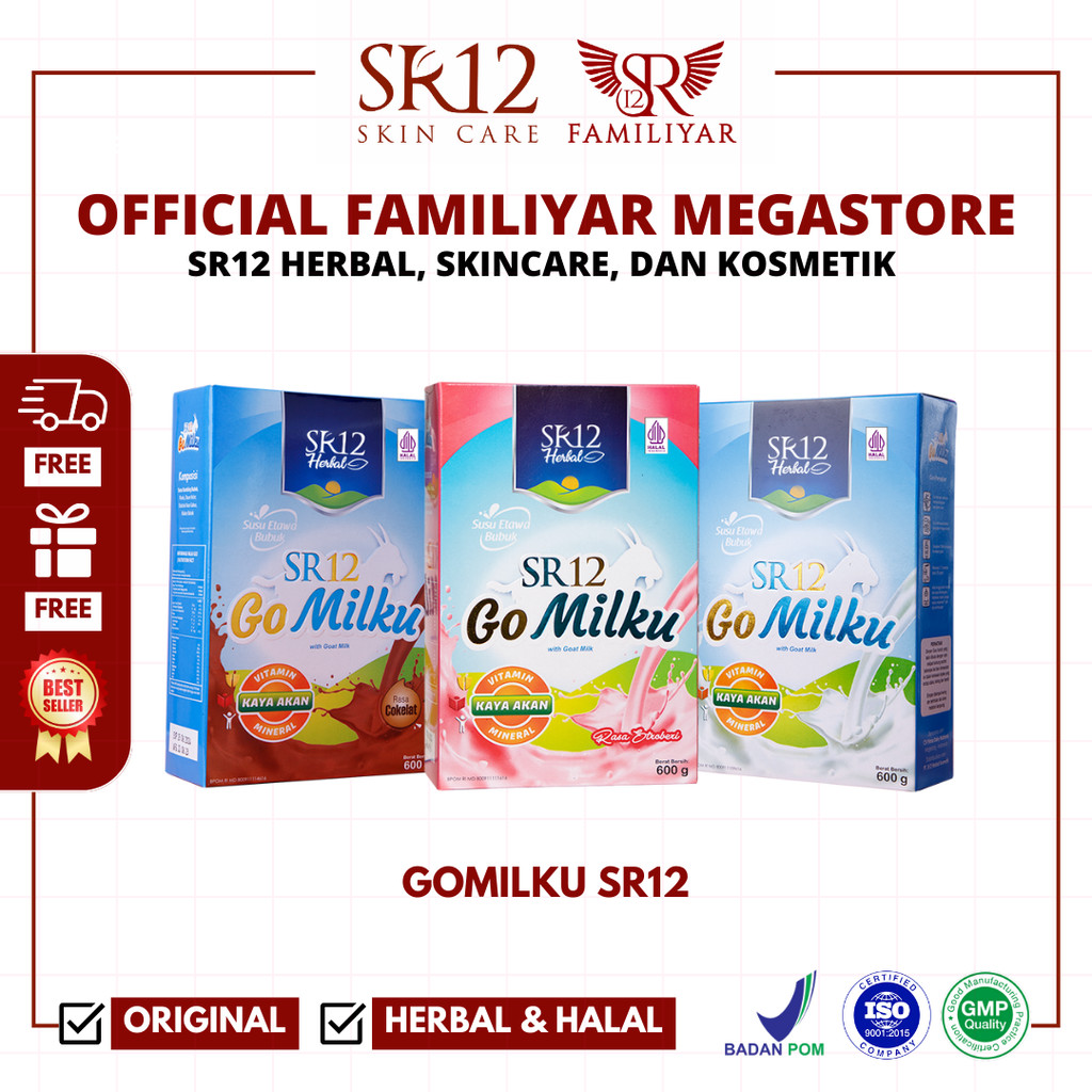 

SUSU KAMBING ETAWA PREMIUM SR12/ BOOSTER ASI/ SUSU KAMBING BUBUK BPOM