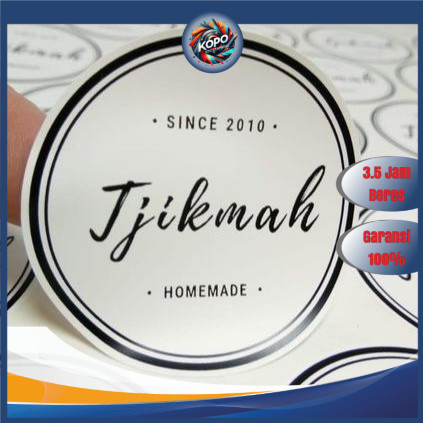 

KOPO Print & Cut Sticker A3+ Cetak Kiss Cut Stiker Label Vinyl Doff/Glosy Tahan Air