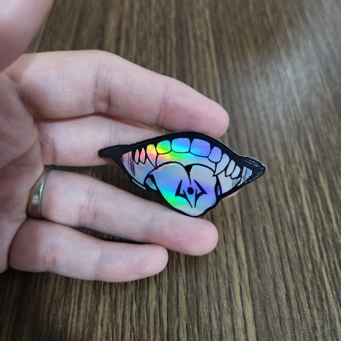 

Sticker Hologram Anime - PSH1209 - Jujustu Kaisen - Sukuna Mouth