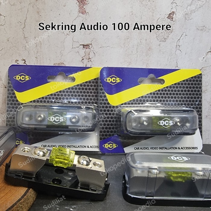 DC34 SEKRING  SIKRING FUSE AUDIO  MOBIL FUSE HOLDER AUDIO MOBIL  100 A TOOL AND PART