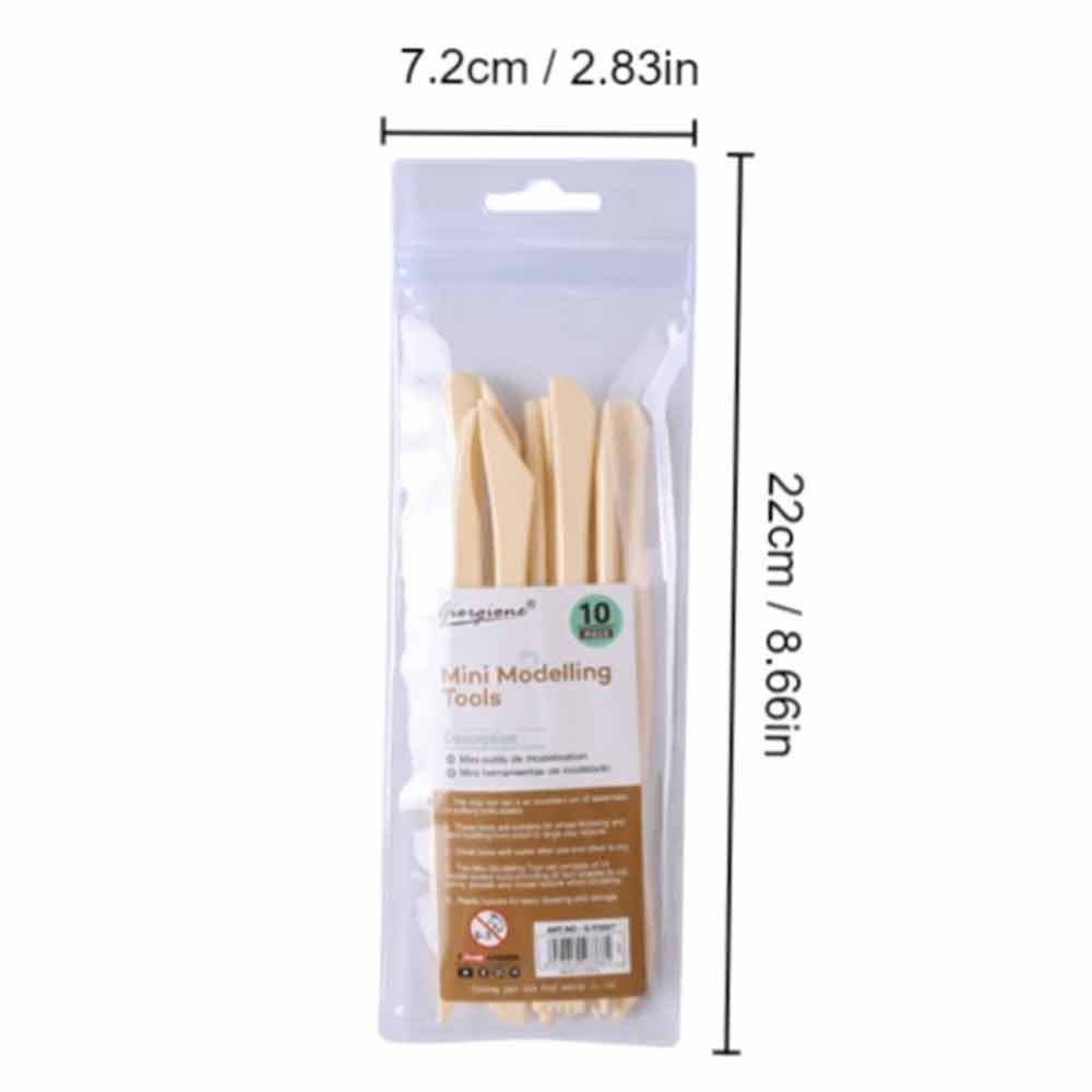 

giorgione alat clay tools/alat sculpting 10pcs (bahan plastik) G-Y007