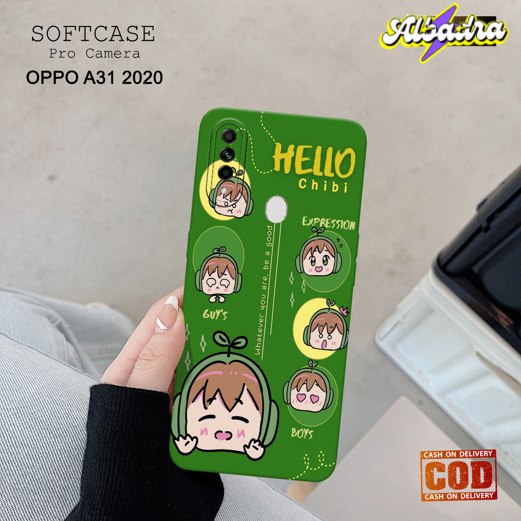 Case Hp OPPO A31 2020 Terbaru - Fashion Case KARTUN - Casing Hp OPPO A31 2020 - Softcase Pro Camera 