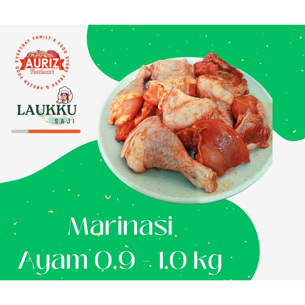 

LAUKKU SAJI : Ayam Marinasi Ready to Cook (Original Kentucky, Indian Curry, Italian Herb)