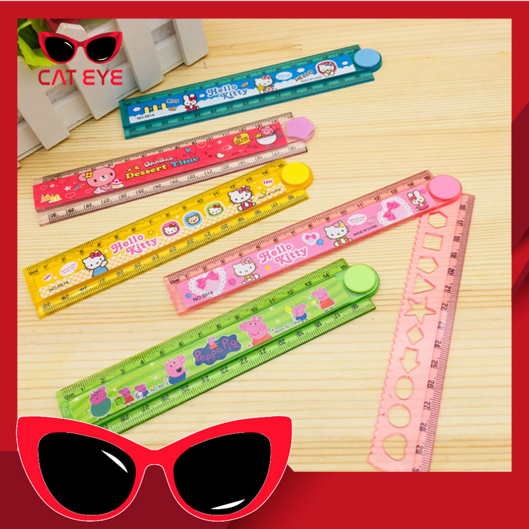 

PROMO - S6136 Penggaris Lipat 30 CM / Ruler Fancy Karakter Lucu / Penggaris Lipat Plastik Anak / Mistar Lipat 30 CM Motif Karakter