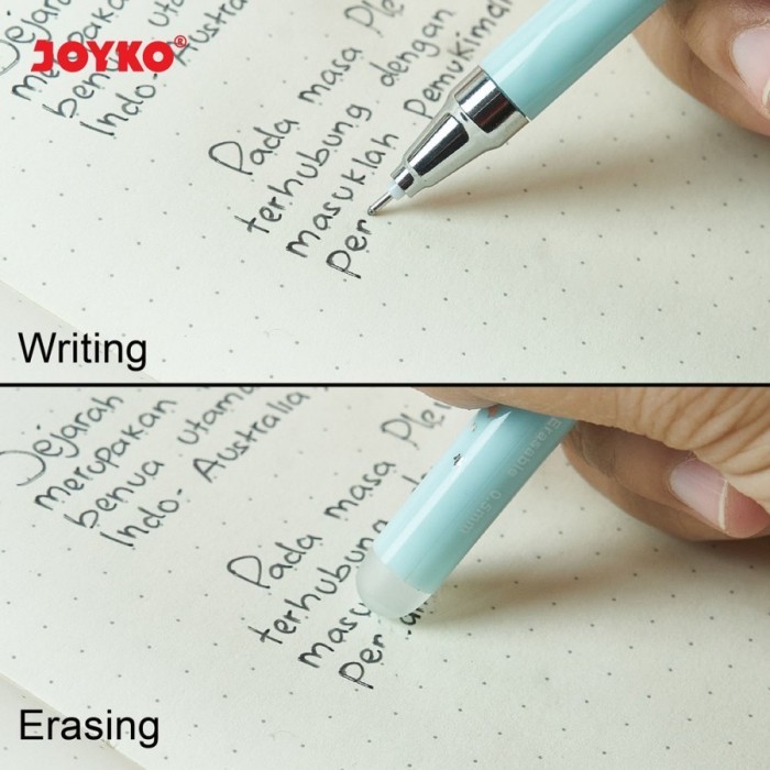 

Erasable Gel Pen Pulpen Bisa Dihapus Joyko GP-333 Shokyo 6 Gel 0.5 mm