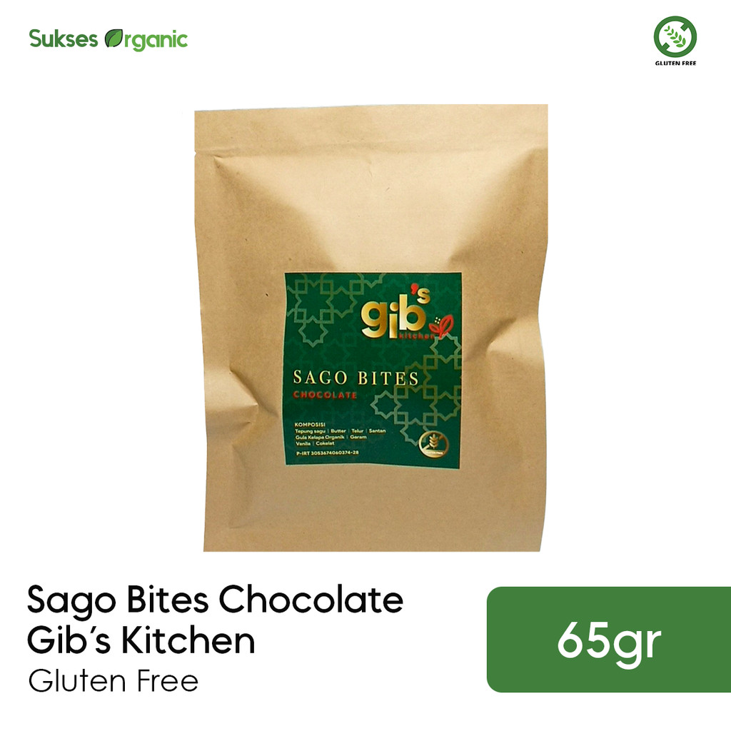 

Sago Bites Chocolate Gib's Kitchen 65gr