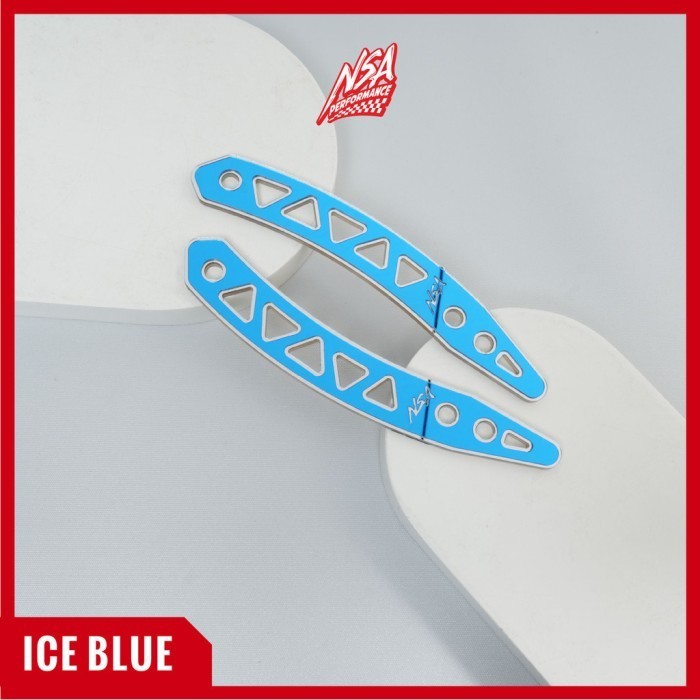 NSA GARNISH BRACKET WINDSHIELD NMAX NEW &OLD  Aksesoris  NMAX NSA PERFORMANCE - ICE BLUE