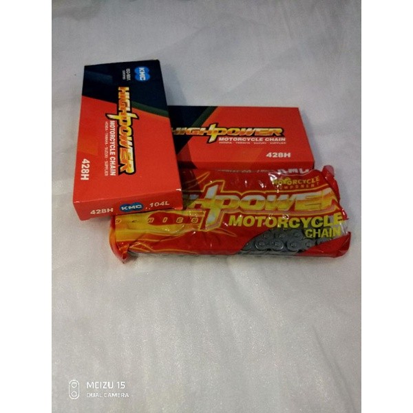 Rantai Motor KMC 428Hx100 , 428Hx104