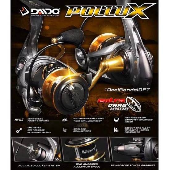 REEL DAIDO POLLUX - REEL SPINNING POWER HANDLE