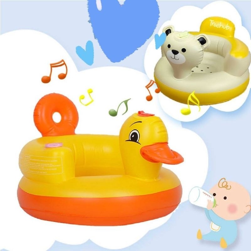 Sofa Balon Makan Bayi Belajar Duduk