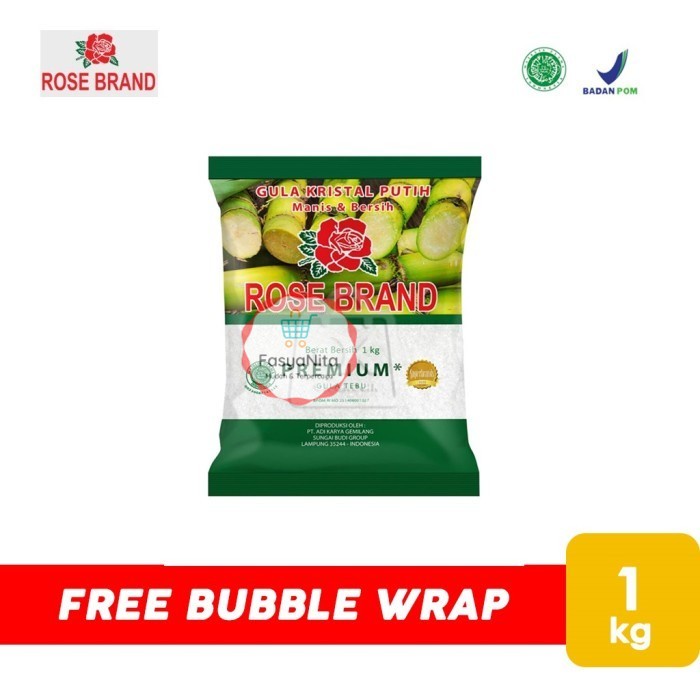 

Gula Pasir Putih Premium Rose Brand [Bungkus Hijau 1Kg] - FasyAnita Mart Denpasar