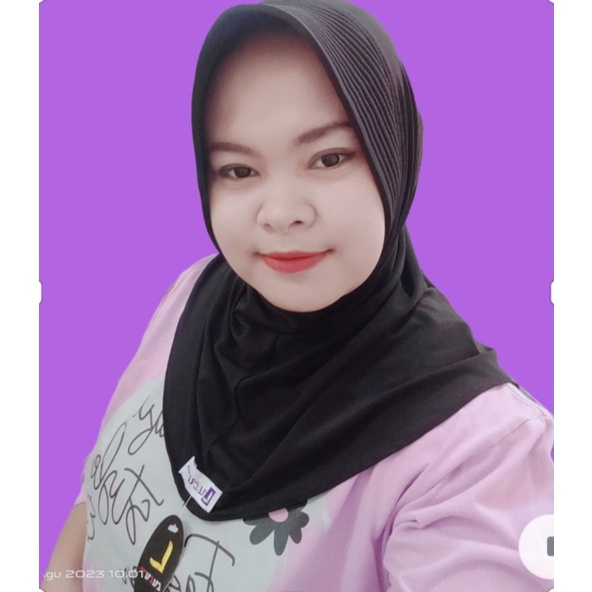 HIJAB SPORT  LULU SIZE L JERSEY PREMIUM / BERGO LULU