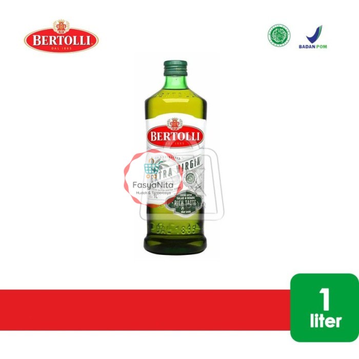 

Bertolli Extra Virgin Olive Oil 1000 ml Botol Kaca - FasyAnita Mart Denpasar