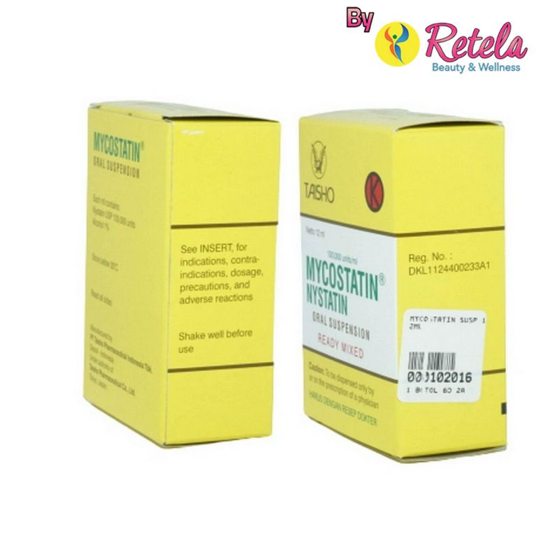 MYCOSTATIN ORAL DROP 12 ML SUSPENSI