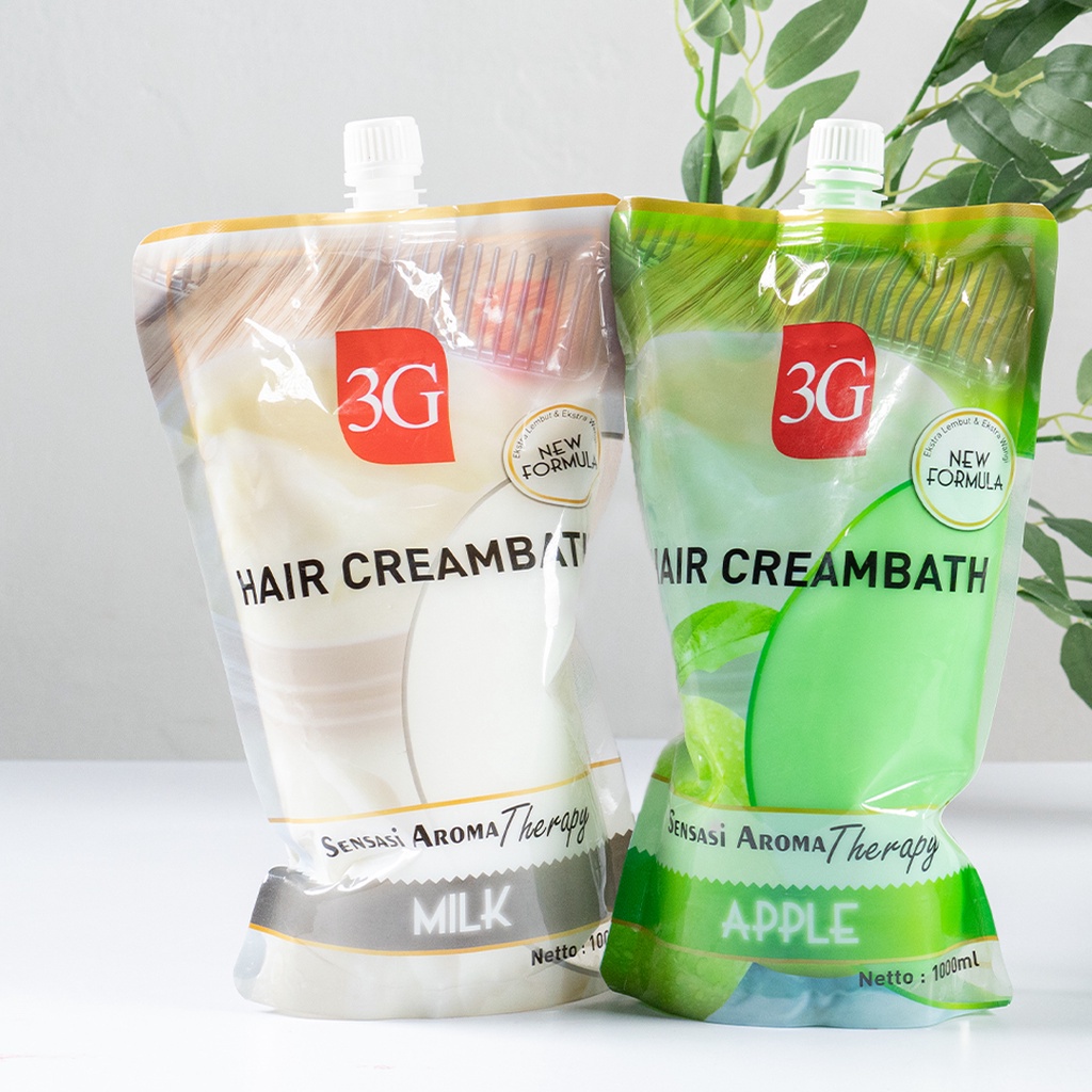 3G - Hair Creambath / Creambath Rambut Spa / Hair Mask Spa / Creambath Untuk Rambut Kering