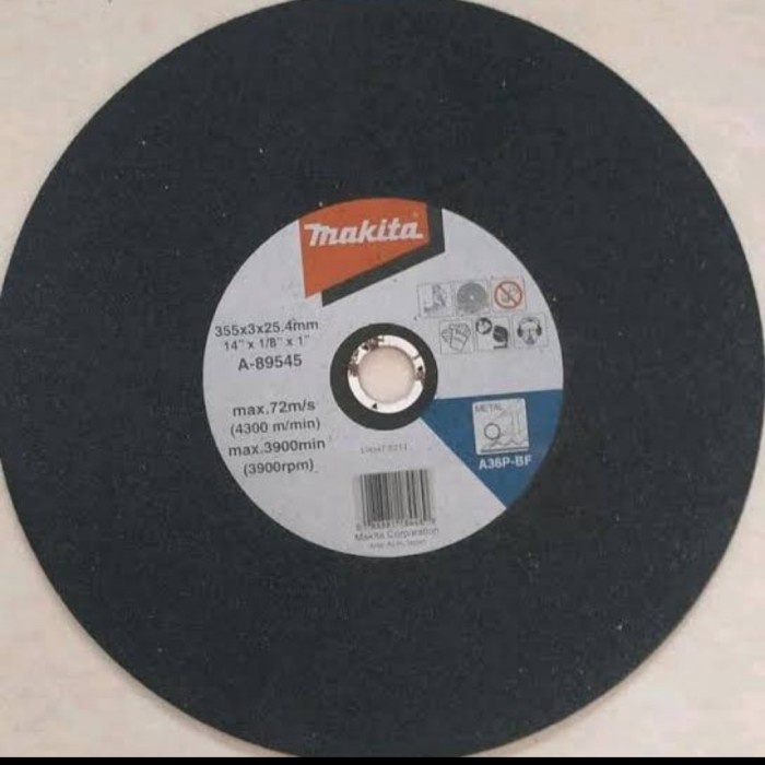 COLORF Cutting Wheel Makita 14" inch Mata Potong Besi 355mm Utk bosch maktec