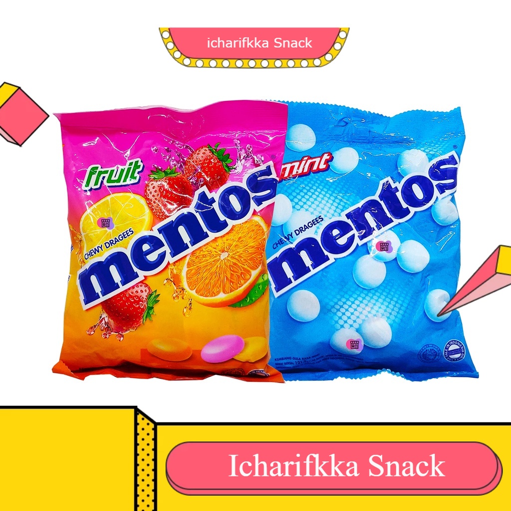 

Ready Stok Mentos Permen Mint Zak - Netto 135 gr expired panjang dijamin aman