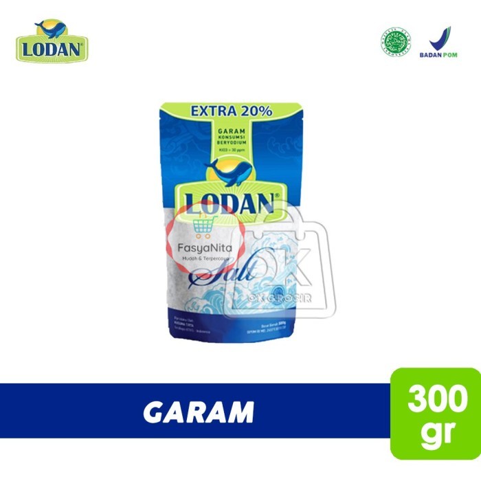 

Garam Lodan Premium / Garam Beryodium (300 gr) - FasyAnita Mart Denpasar