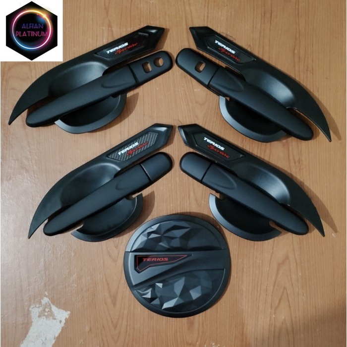 Paket Komplit Outer Handle Tank Cover All New TERIOS 2018 - 2021 Variasi mobil