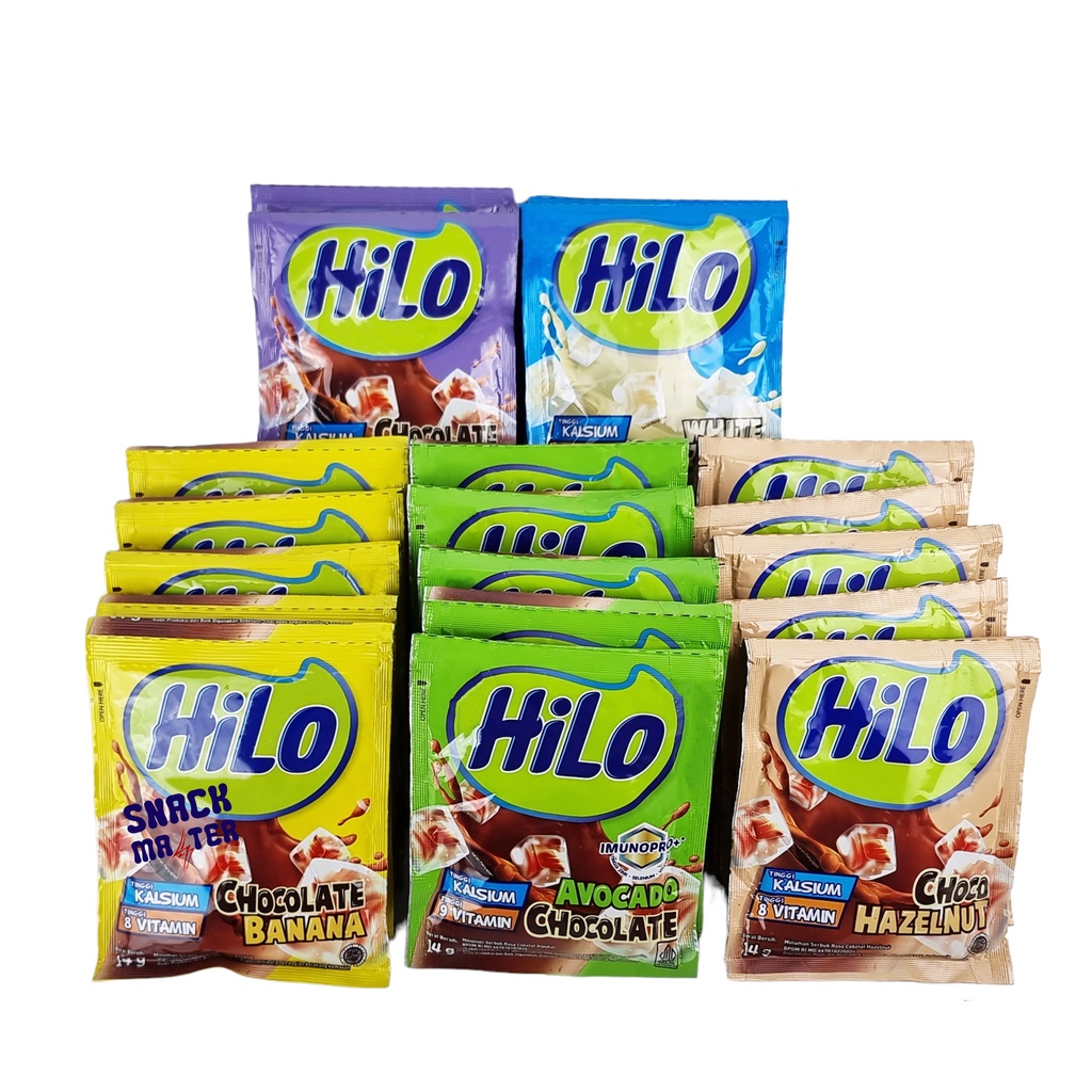 

Hilo Minuman Bubuk Cokelat/ Hilo Dessert Minuman Serbuk Aneka Rasa Kemasan Renceng