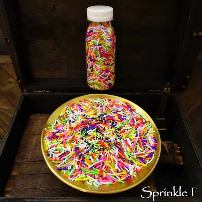 

Promo Terbaru Chefio Edible Sprinkle Cake / Sugar Beads Trimit Topping Cake IceCream - F