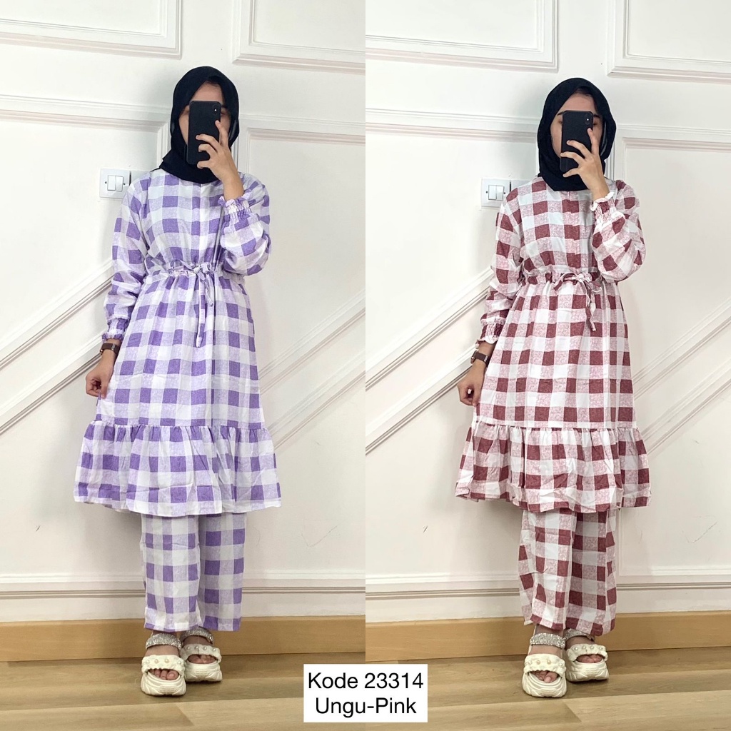 One Set Motif I One Set Tunik Motif I One Set Tunik Rayon I One Set Tunik Wanita