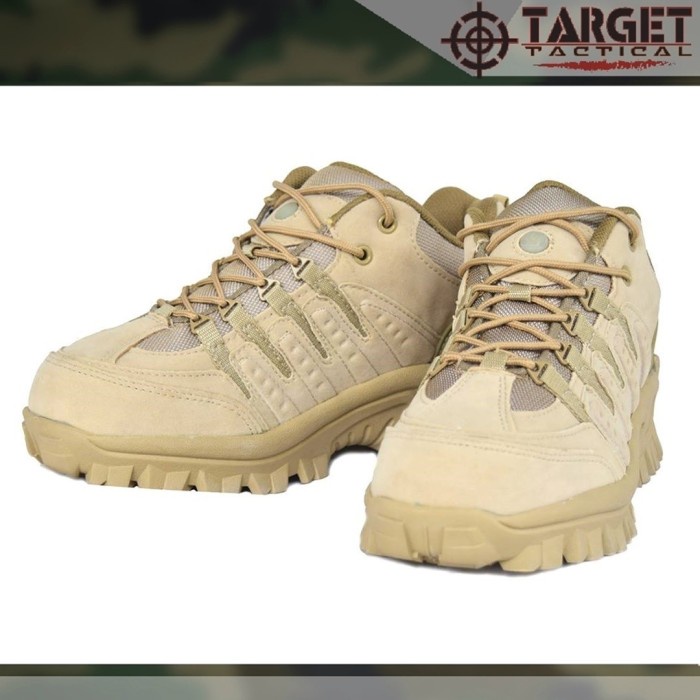 TARGET MILITARY - Sepatu Tactical Hiking 5.11 Kets 4 Inch Import USA ORIGINAL - Krem