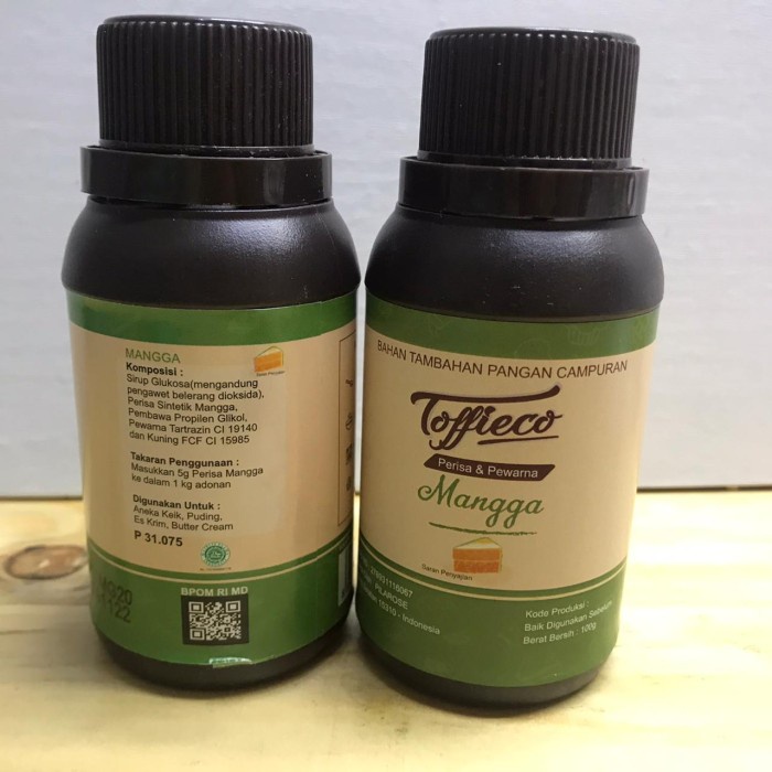 

JKL0182 TOFFIECO MANGGA 100 GR - PERISA DAN PASTA MANGGA MANGO TOFFIEKO 100GR
