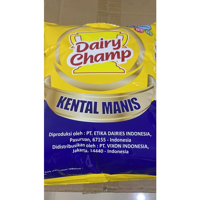 

✨PROMO✨ -Susu Kental Manis Dairy champ 2.5kg