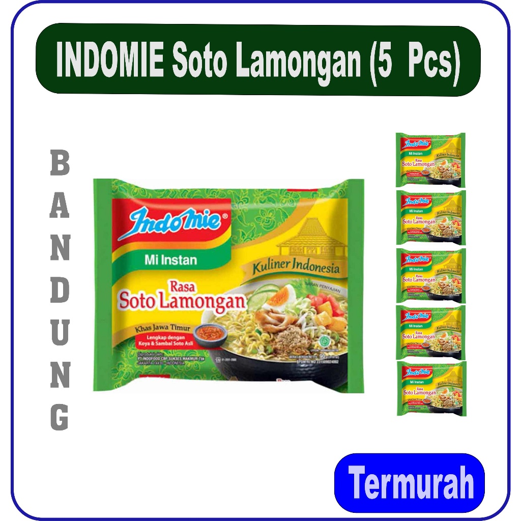 

INDOMIE Soto Lamongan (5 Pcs)