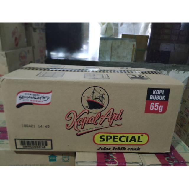 

Kopi Kapal Api Special Mix 65gr 1 Dus