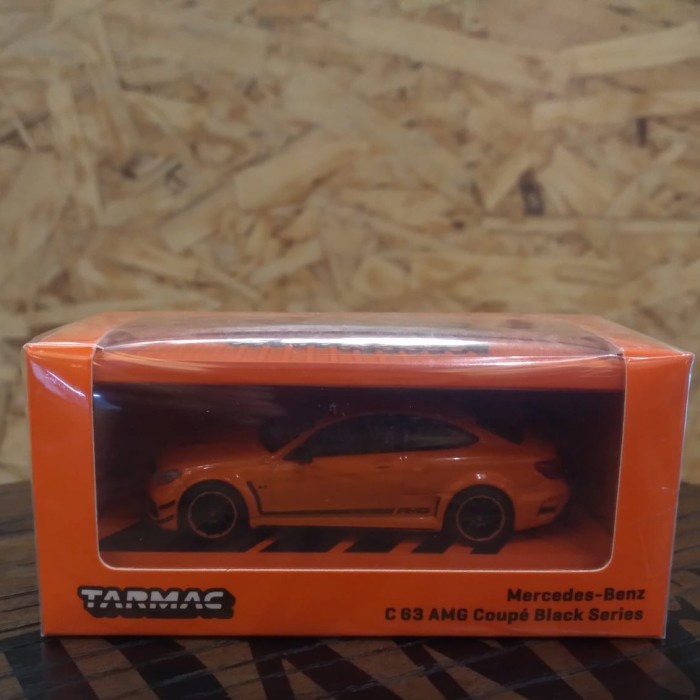 TARMAC MERCEDES BENZ C63 AMG BLACK SERIES ORANGE LP27