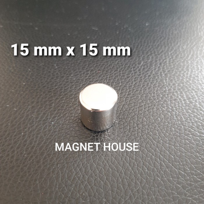 Magnet Neodymium Silinder Diameter 15x15 mm 15x15mm 15mmx15mm