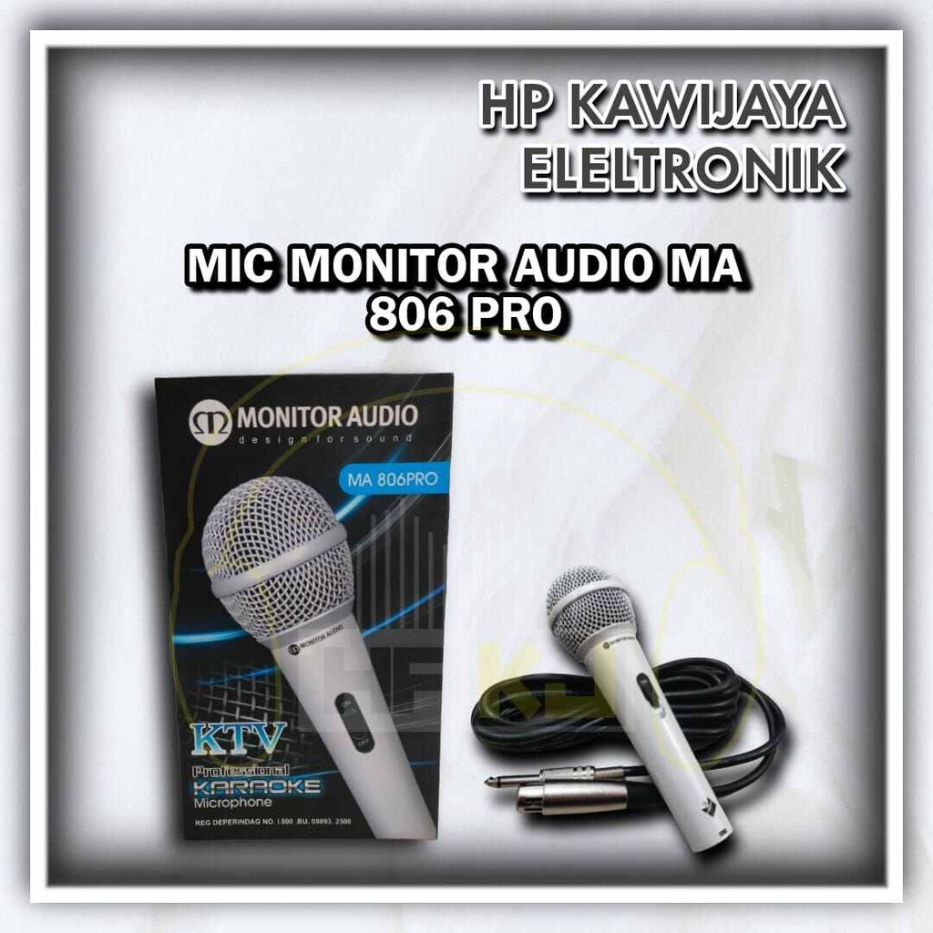 MICROPHONE CABLE MONITOR AUDIO MA 806 PRO mic kabel monitor audio 806