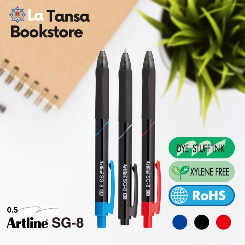 

PEN ARTLINE EGB-SG8850 0.5MM (RETRECTABLE BALLPOINT PEN)