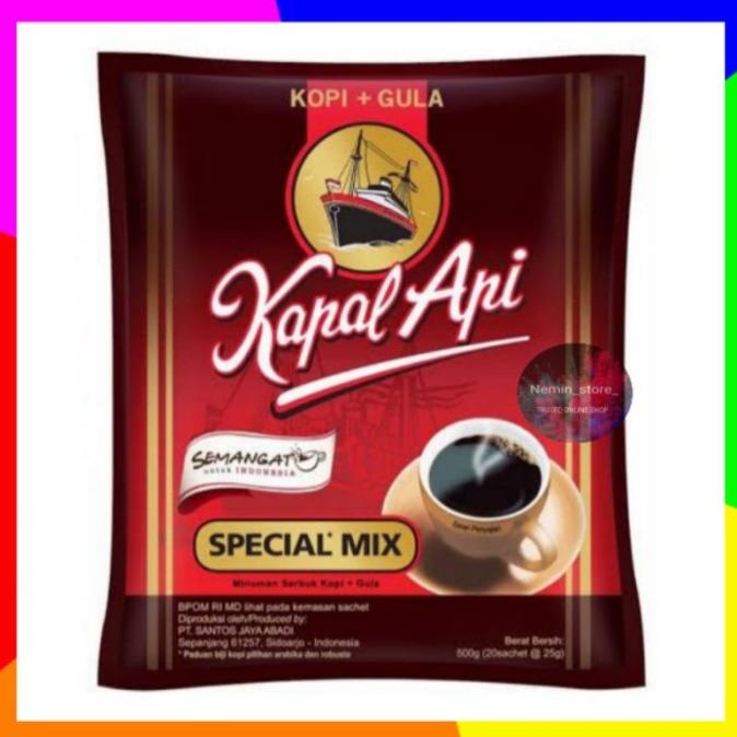 

KOPI KAPAL API SPESIAL MIX 120 X 25 GR KOPI KAPAL API MIX 1 DUS JHHJ5614651